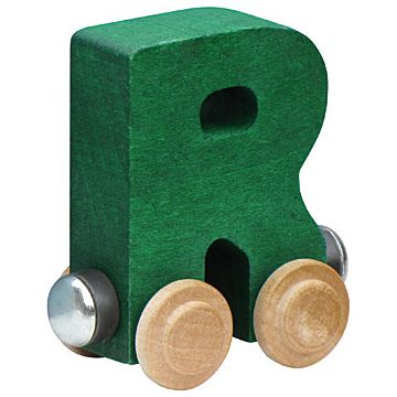 Wooden Letter R Train