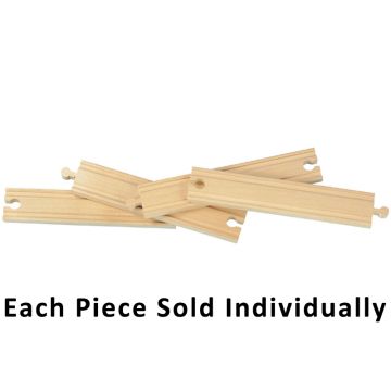 8 Inch Straight Wooden Track