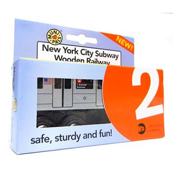 NYC Subway Wooden 2 Train
