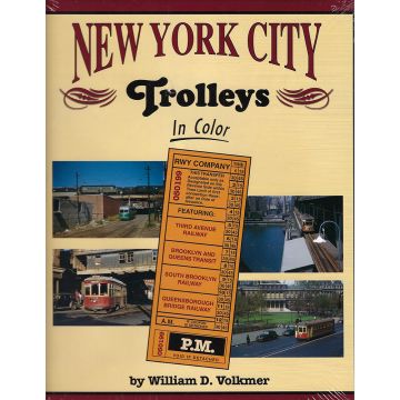 New York City Trolleys in Color Book