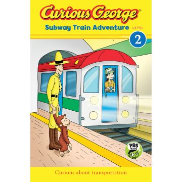 Curious George Subway Train Adventure Book