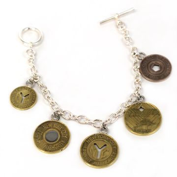 New York City Transit Token Bracelet