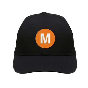 Adult M Train Baseball Hat