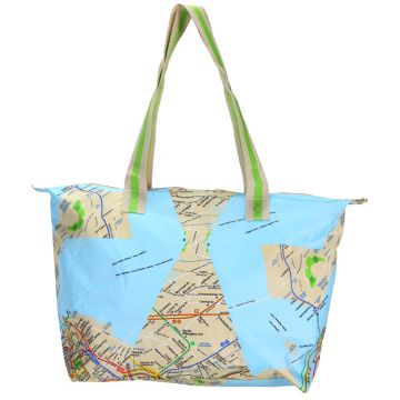 NYC Subway Map Tote Bag