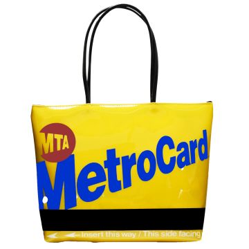 Original MetroCard Zipper Tote Bag
