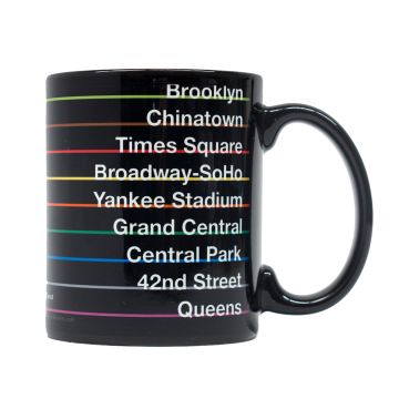 Subway Lines Mug