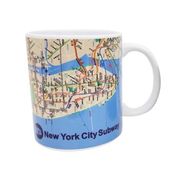 Subway Map Mug