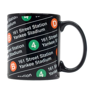 Yankee Stadium Stop Repeat Mug