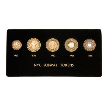 Subway Tokens Collector's Set