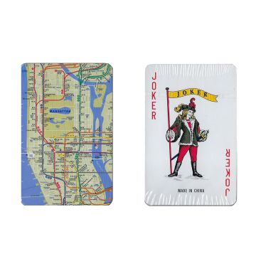 Subway Map Deck of Playing Cards