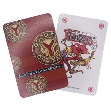 NYC Subway Token Deck of Playing Cards