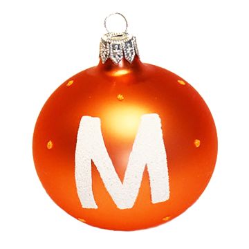 Subway Logo M Train Ornament