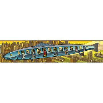 2008 In Flight - MTA Arts & Design Art Card