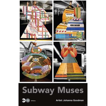 2016 Subway Muses - MTA Arts & Design Poster