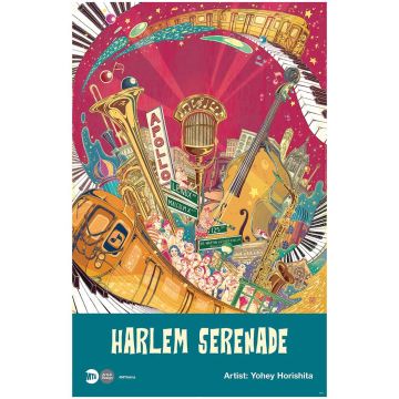 2017 Harlem Serenade - MTA Arts & Design Poster