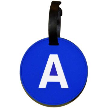 A Train Luggage Tag