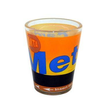 MetroCard Shot Glass