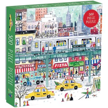 New York City Train Platform Puzzle