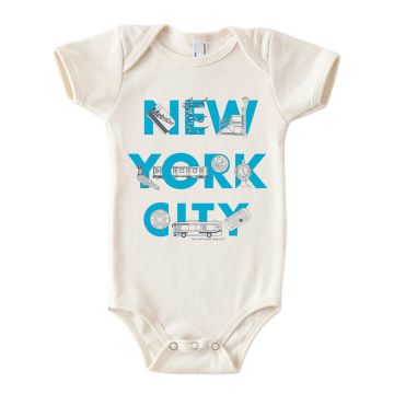 NYC Transit Romper