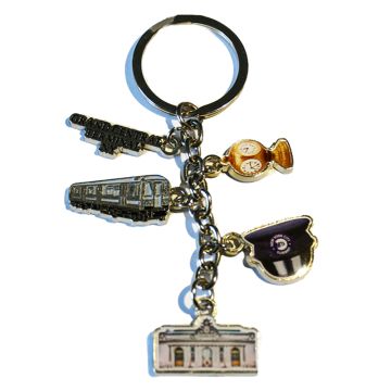 Grand Central Dangle Keychain
