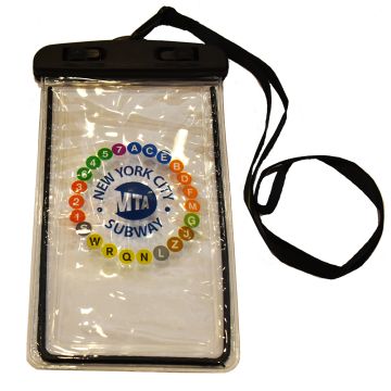NYC Subway Routes Waterproof Case Cell Phone Pouch