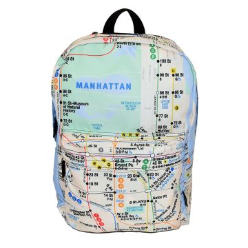 NYC Subway Map Backpack
