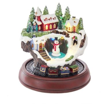 Musical Christmas Village