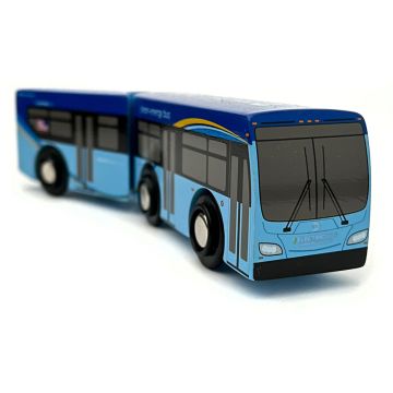 NYC Wooden XE60 Articulated Bus