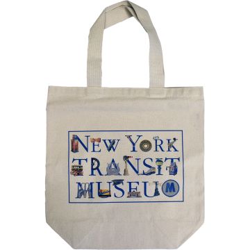 New York Transit Museum Artifacts Tote