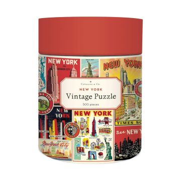 New York Collage 500 Piece Puzzle