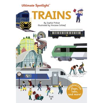 Ultimate Spotlight: Trains Book