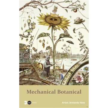 2019 Mechanical Botanical MTA Arts & Design Poster