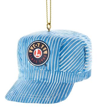 Lionel™ Striped Conductor Cap Ornament