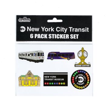 Sticker Set MTA NYC Transit