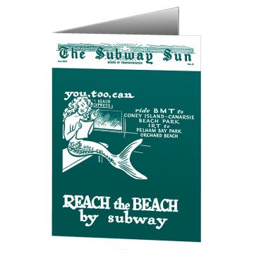 Notecard Reach the Beach