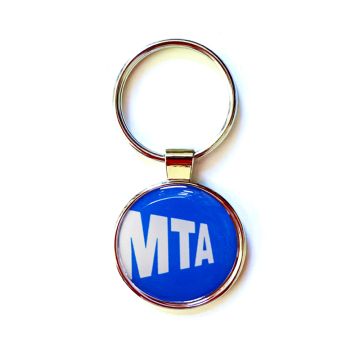 Keychain MTA Logo Dome