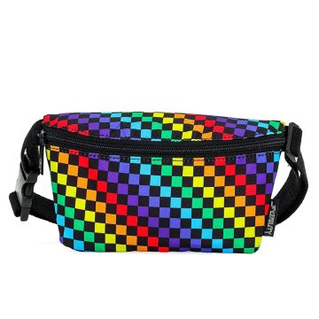 Indy Checkered Fanny Pack