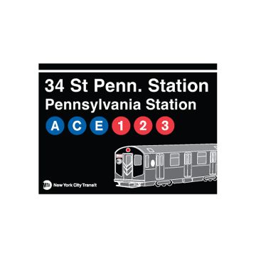 Magnet 34 St Penn Station