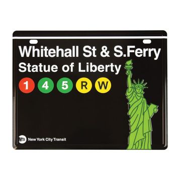 Door Sign Statue of Liberty