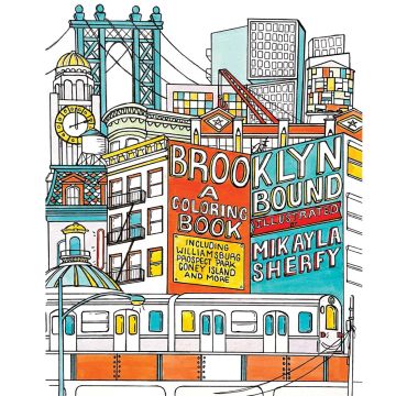 Brooklyn Bound: A Coloring Book