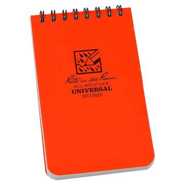 Weatherproof Top-Spiral Notebook