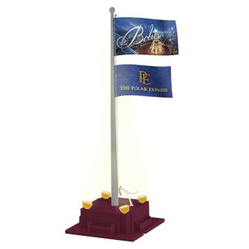 Polar Express Flagpole