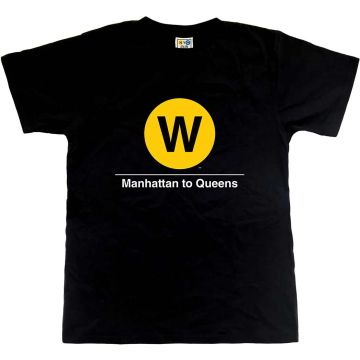 Kids Tee W Train (Manhattan to Queens)