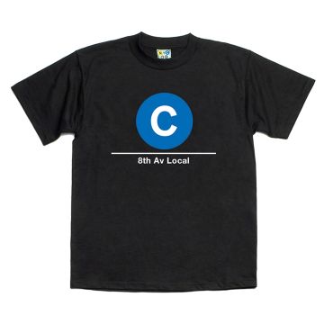 Toddler Tee C Train (8th Ave Local)