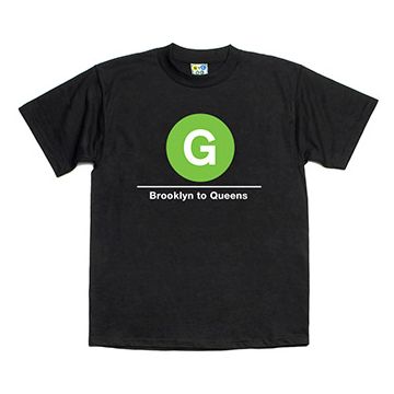 Toddler Tee G Train (Brooklyn to Queens)