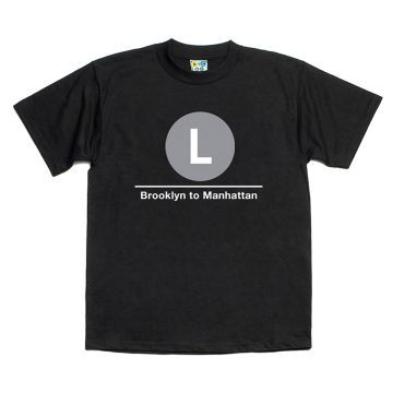 Toddler Tee L Train (Brooklyn to Manhattan)