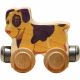 Wood NameTrains Snickers the Dog