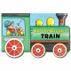 Curious George's Train Shaped Board Book