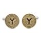 NYC Subway Token Cufflinks (Bezel-less)