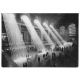 Grand Central Terminal Streaming Light Black & White Mousepad